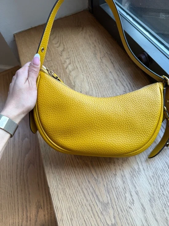 COACH Luna Crescent Shoulder Bag - Picture 3 of 8